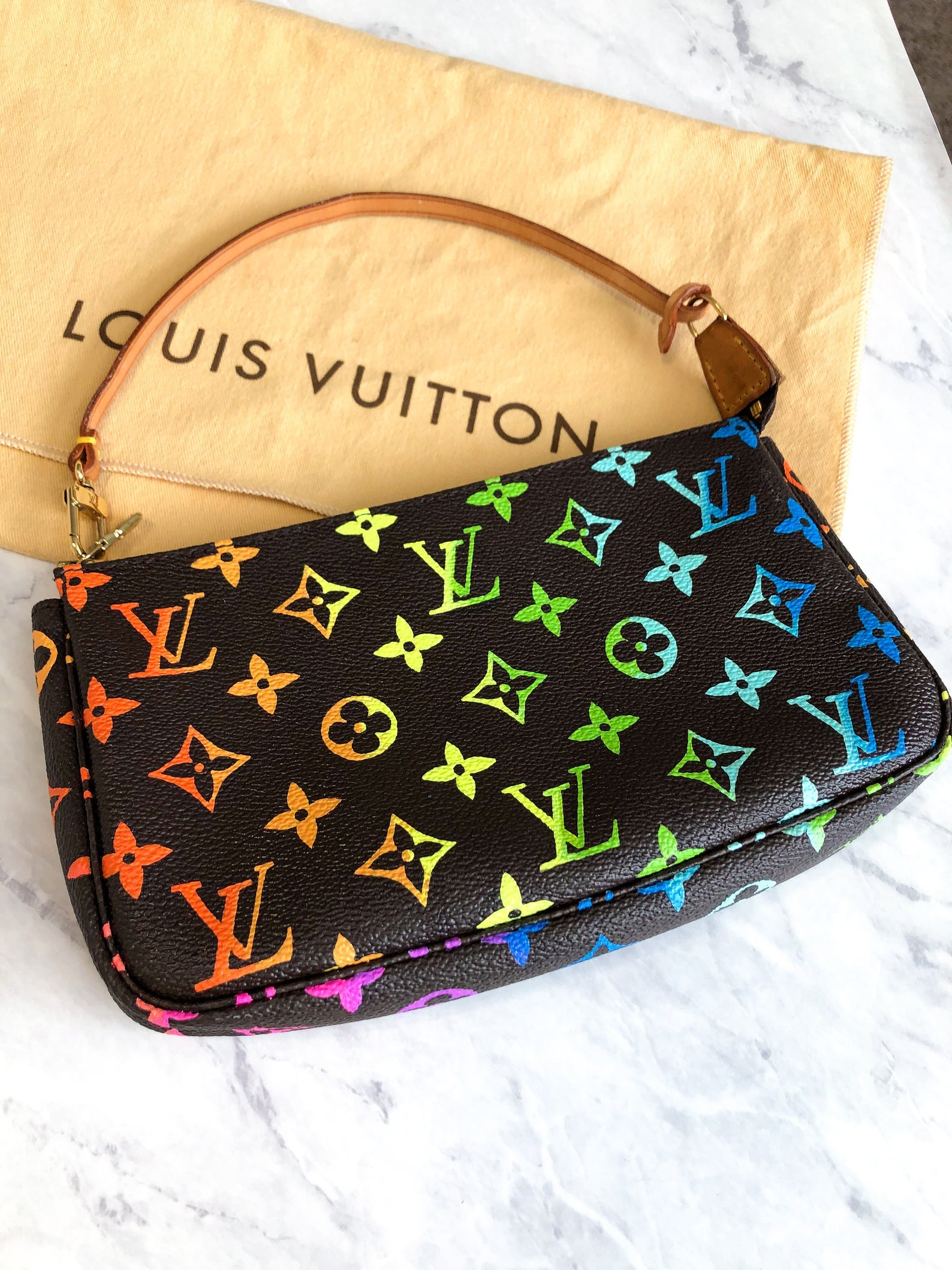Behind the Scenes: Painting A Rainbow Louis Vuitton – Hadden